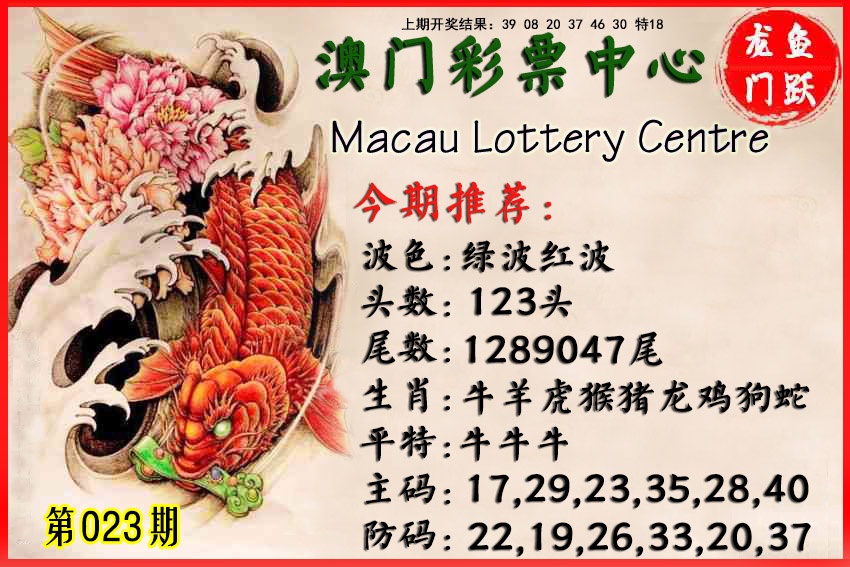 023期鱼跃龙门[图]