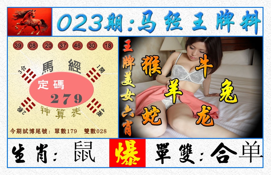023期王牌料[图]