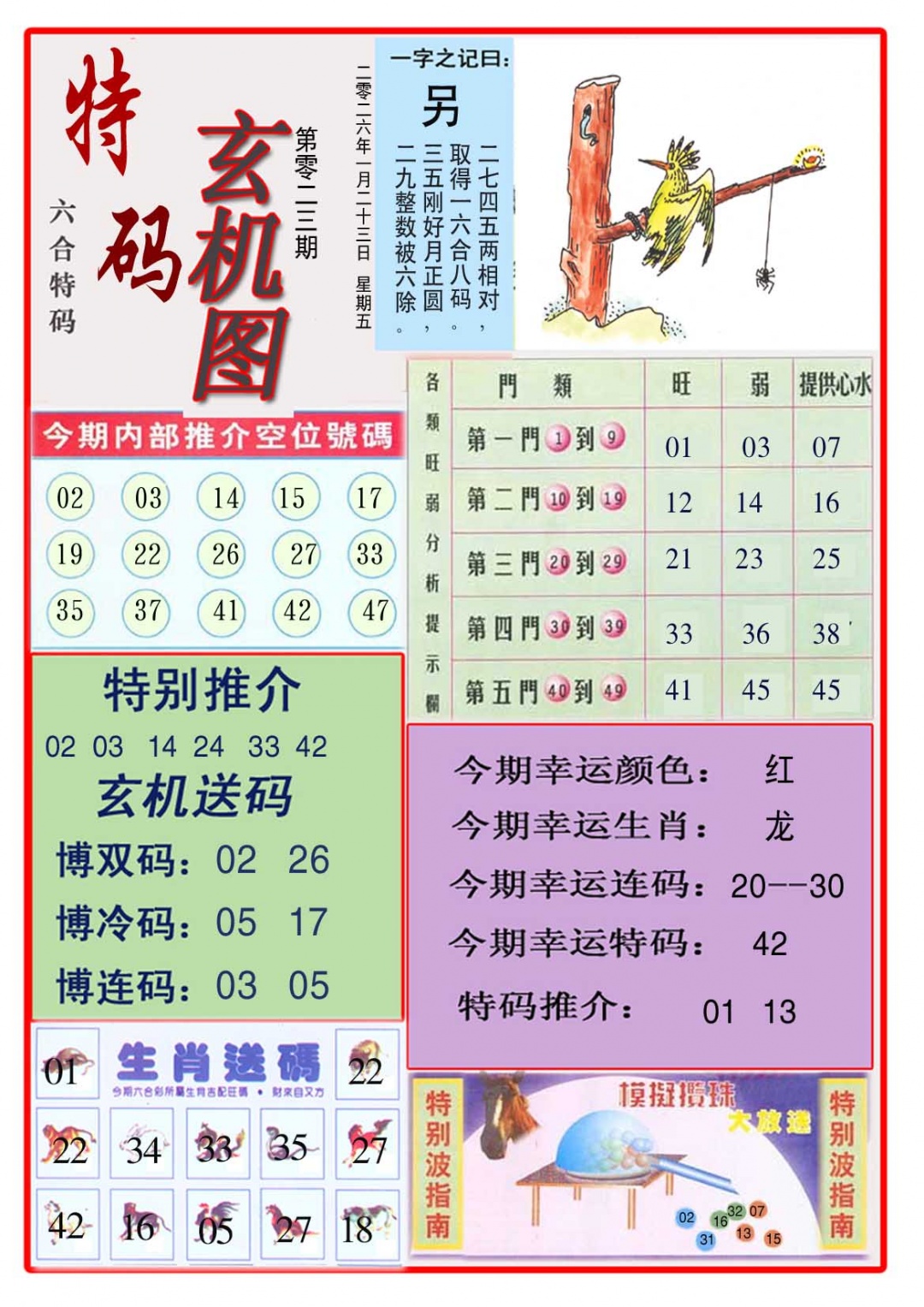 023期特码玄机图[图]