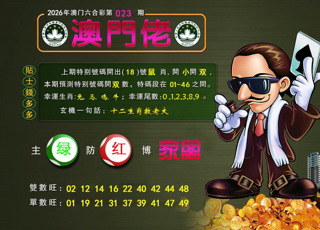 023期澳门佬[图]