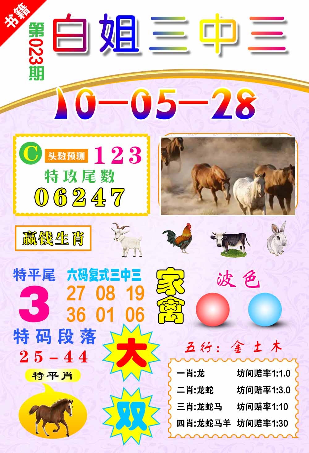 023期澳门白姐锦囊[图]