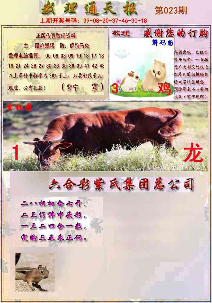 023期数通报[图]