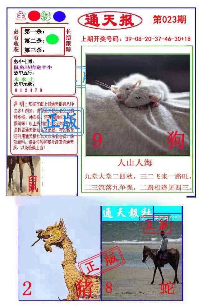 023期通天杀波图1[图]