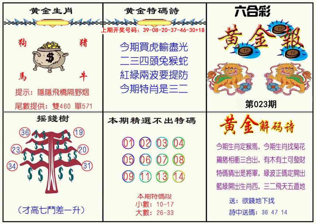 023期黄金报[图]