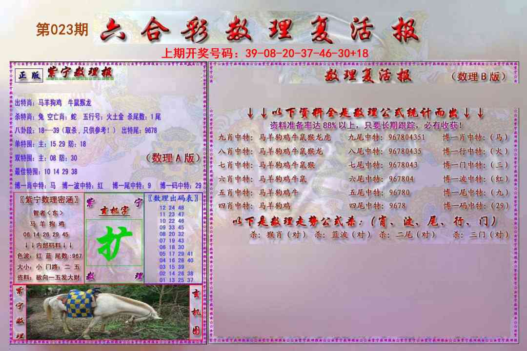 023期数理复活报[图]