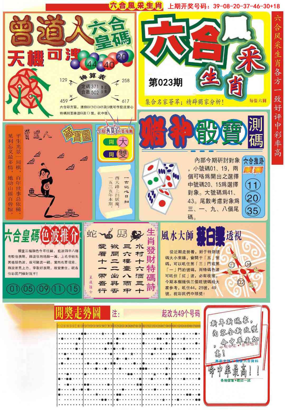 023期六合风采A[图]