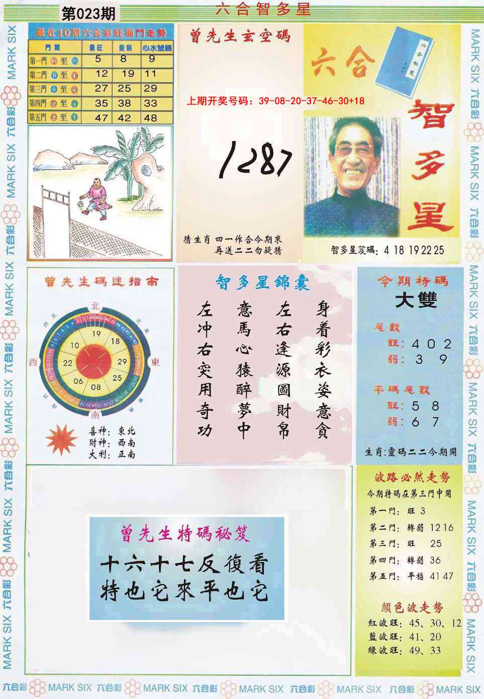 023期六合智多星[图]