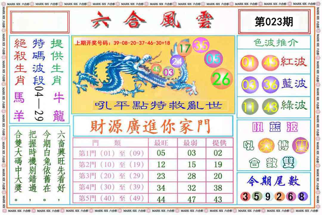 023期六合风云《另版》[图]