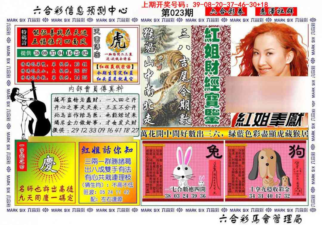 023期红姐财经宝鉴[图]