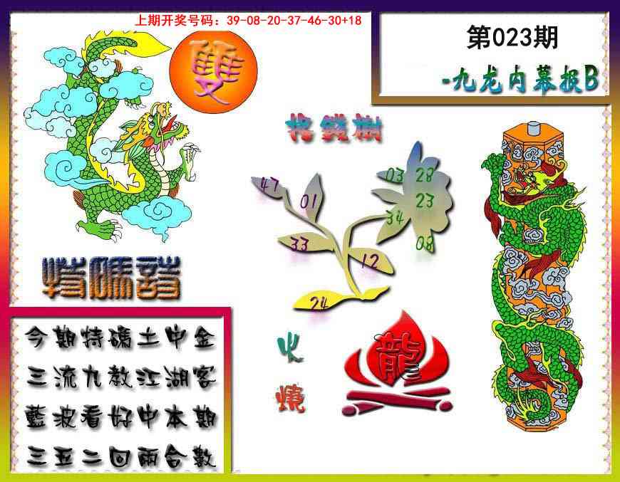 023期九龙内幕特肖图a[图]