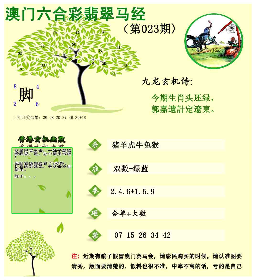 023期翡翠马经[图]