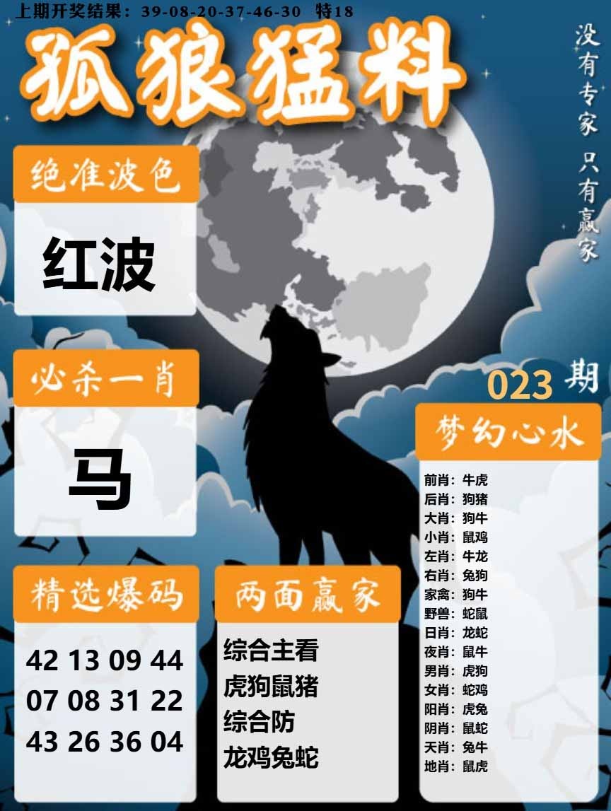 023期孤狼猛料[图]