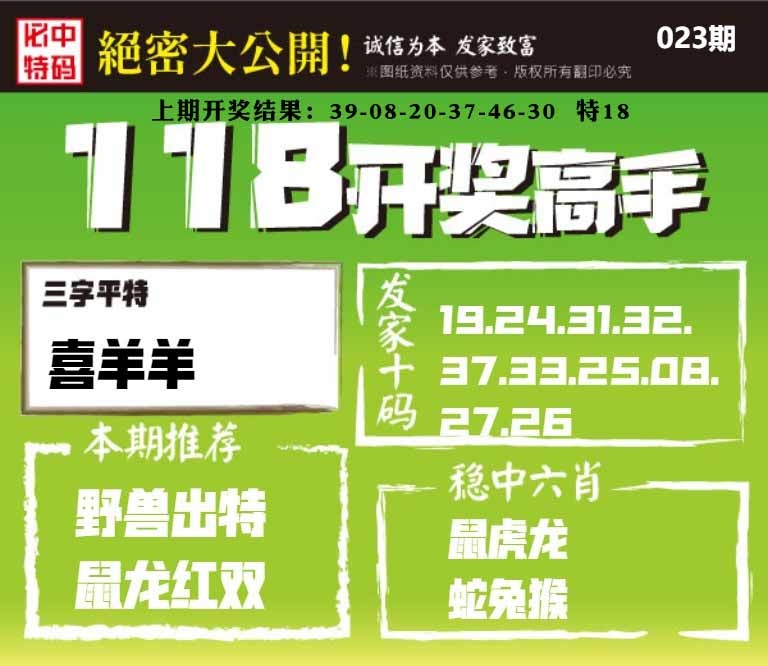 023期118开奖高手[图]
